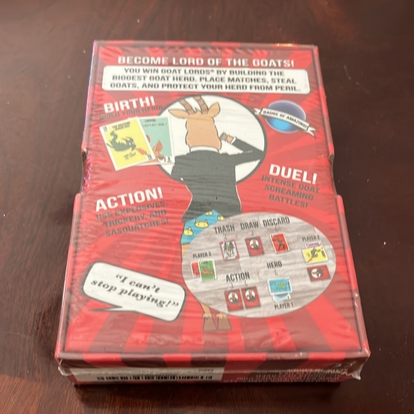 NWT GOAT LORDS Most Addicting Card Game for Adults, Teens, Kids Ages 7+ - Picture 2 of 4